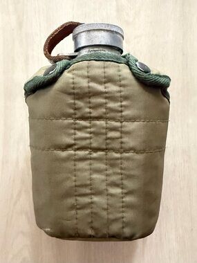Vintage US Military Army Metal Aluminum Canteen PSL74